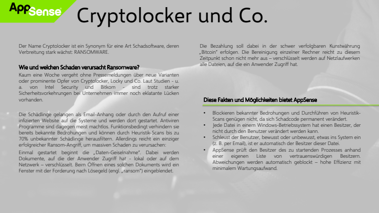 Kryptolocker und Co. und wie sich Unternehmen vor Ransomware schützen können