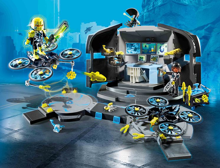 PLAYMOBIL 9250 Dr. Drone´s Command Center