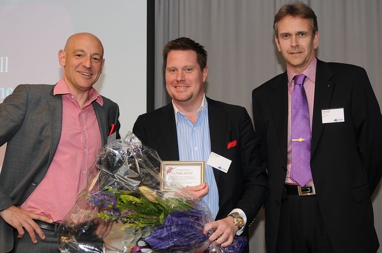 Vinnare Årets Grundare Väst 2010 Founders Awards, Lars Wingefors Game Outlet Europe