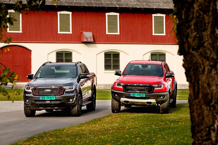 Ford Ranger Mest solgte pickup 2020