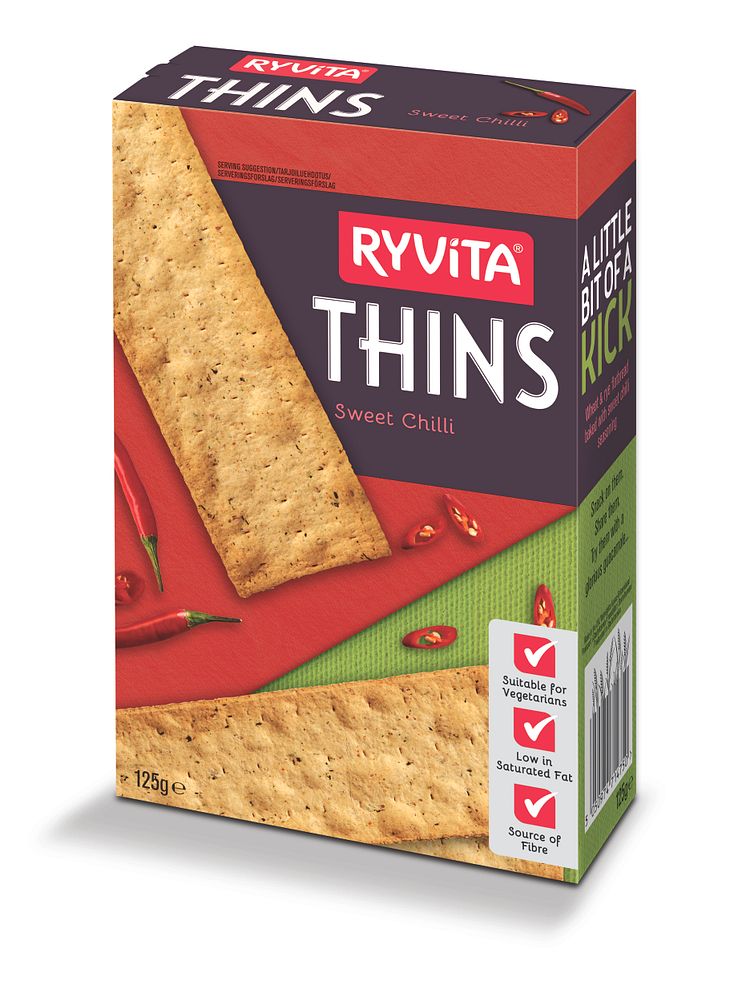 Ryvita Thins Sweet Chili