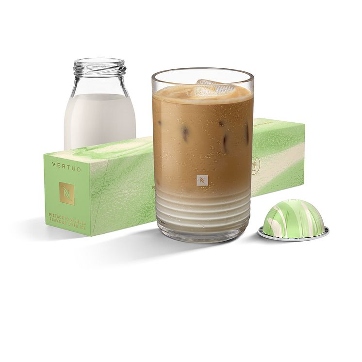 Pistachio Capsule + Sleeve Vertuo