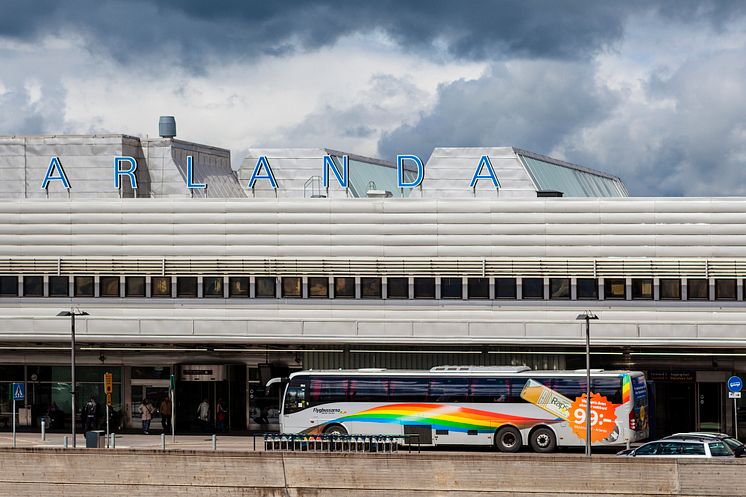 Flygbussarna terminal 5 Arlanda