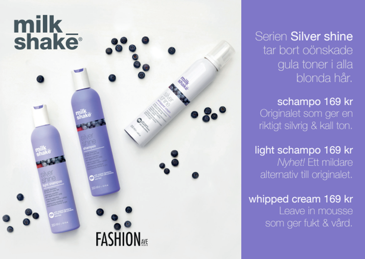 Silver Shine Light Schampo neutraliserar gula toner i blonda hår