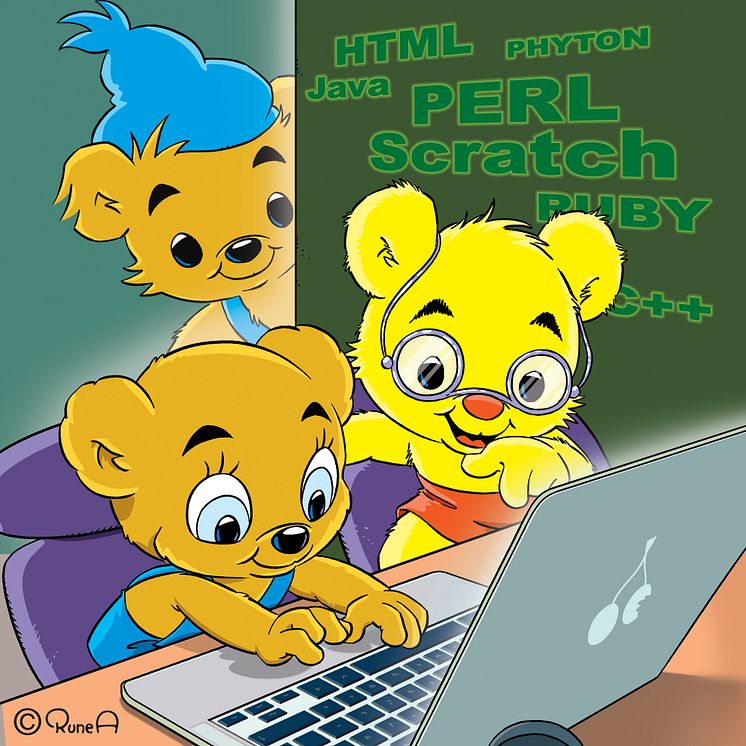 Illustration Bamse programmering