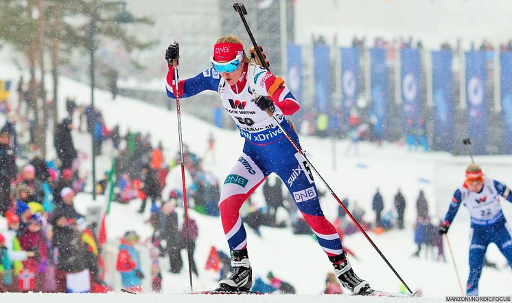 Marte Olsbu, normalprogram, VM i Holmenkollen 2016