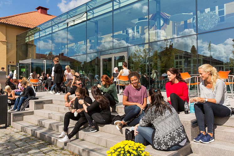 Studenter på Högskolan Kristianstad. FRI ANVÄNDNING Foto: Högskolan Kristianstad