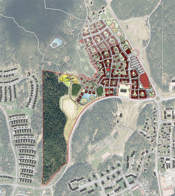 Illustrationsplan - Sigtuna stadsängar