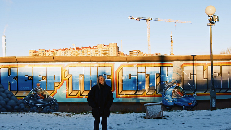 Stillbild från intervjufilm med Annika Lundgren Foto Josef Götherskjöld