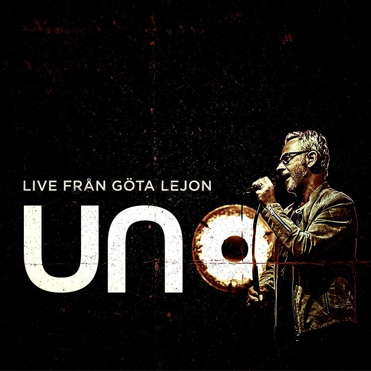 Uno Svenningsson "Live från Göta Lejon" omslag