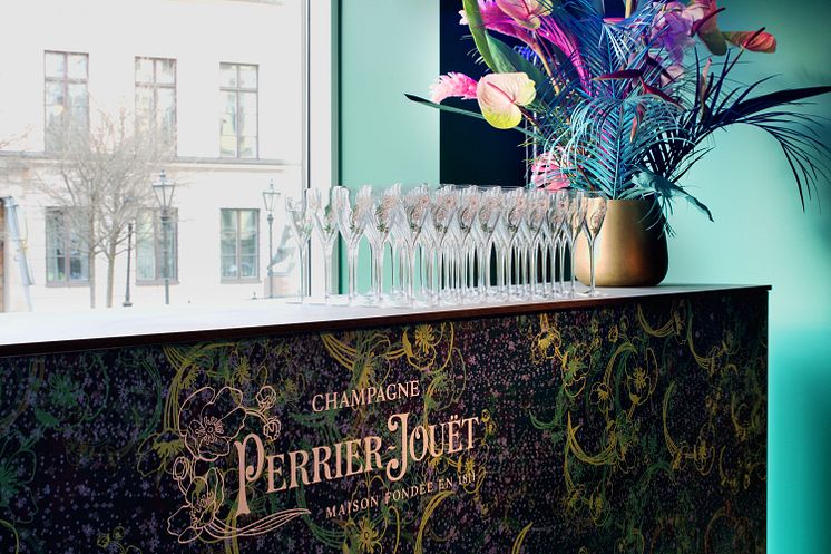 Perrier-Jouët på Bank Hotel