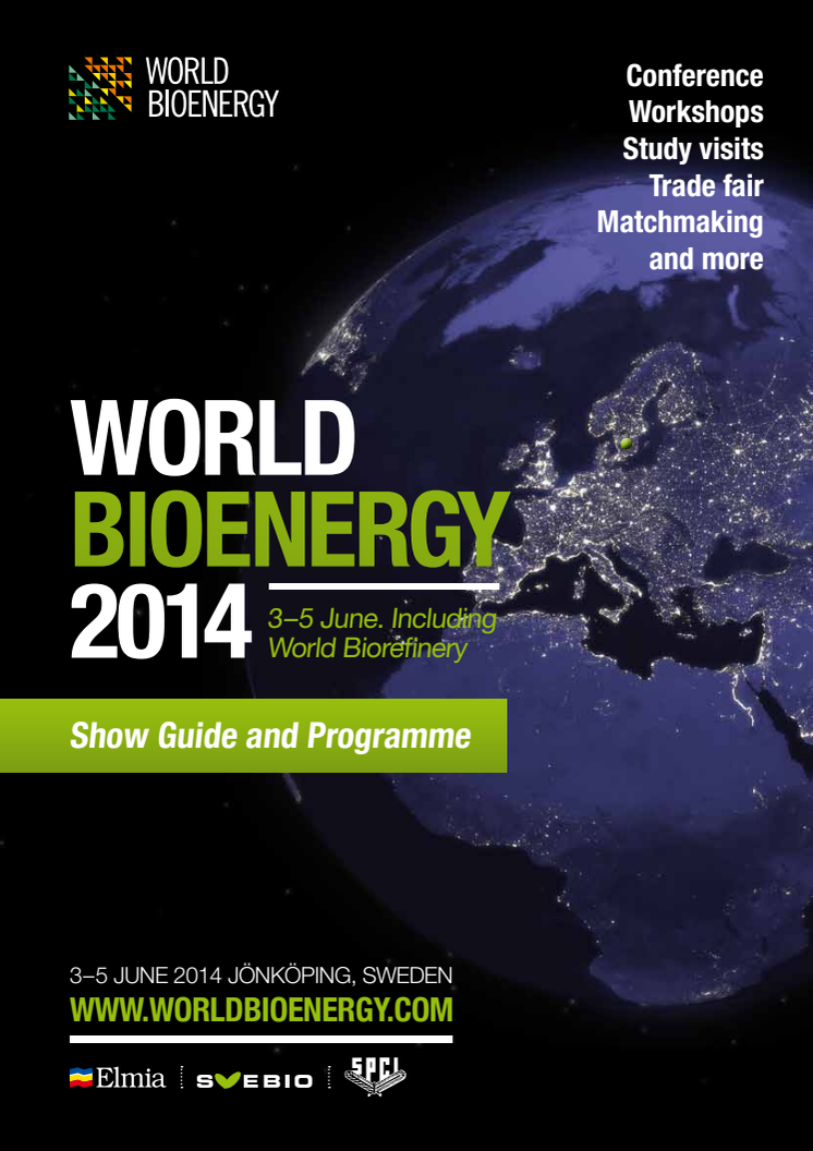 World Bioenergy Show Guide and Programme