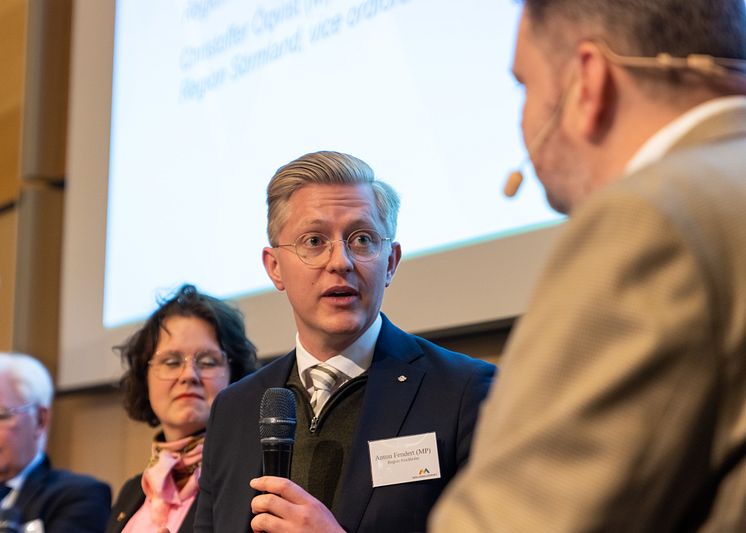 Anton Fendert (MP) - Foto Aksel Örn Ekblom Mälardalsrådet