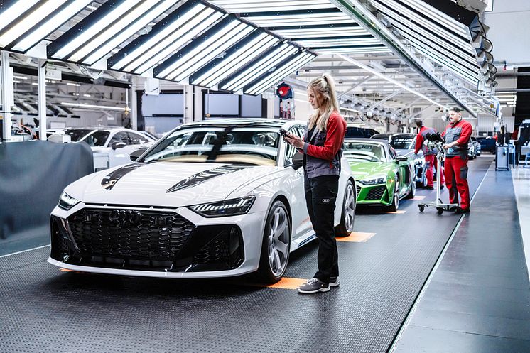 Audi RS 6 Avant GT produktion