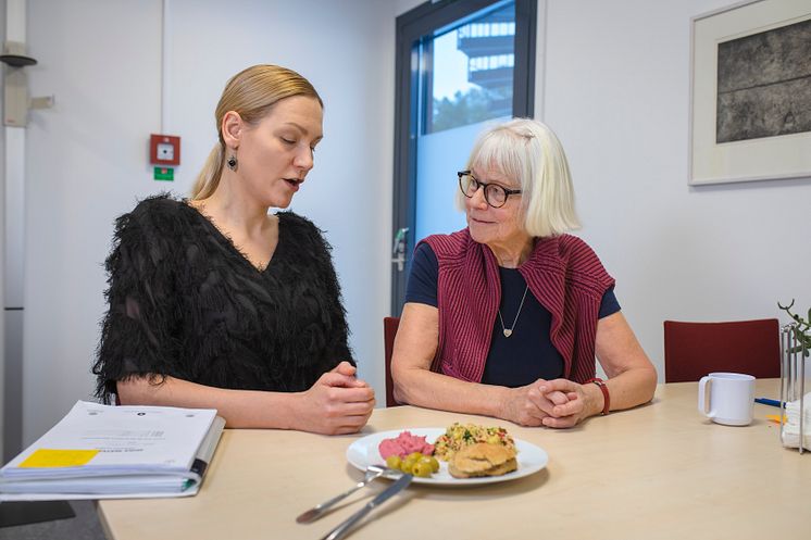 Kostrådgivning vid pilotstudien