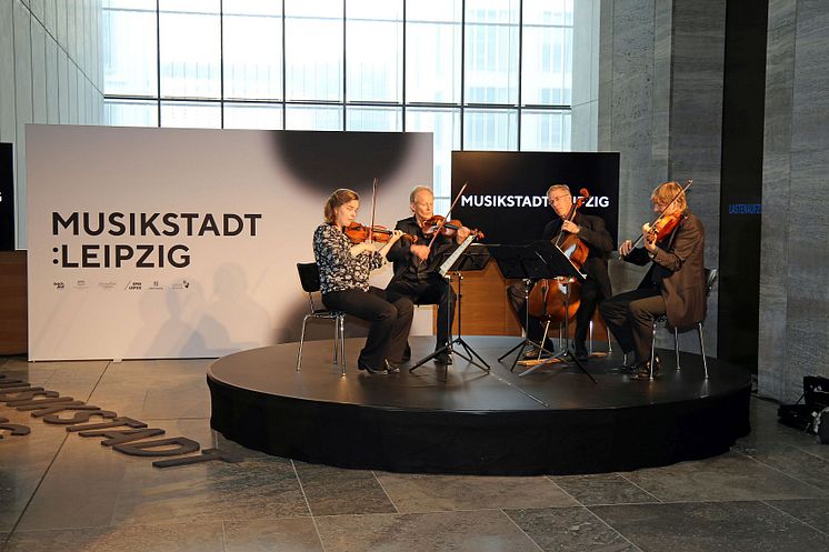 Musikalischer Auftakt durch das Grieg Quartett Leipzig