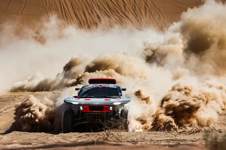 Audi startar i Dakarrallyt för tredje året med elektrifierade RS Q e-tron