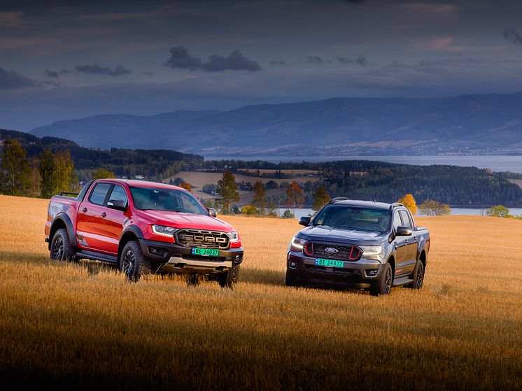 Ford Ranger Mest solgte pickup 2020