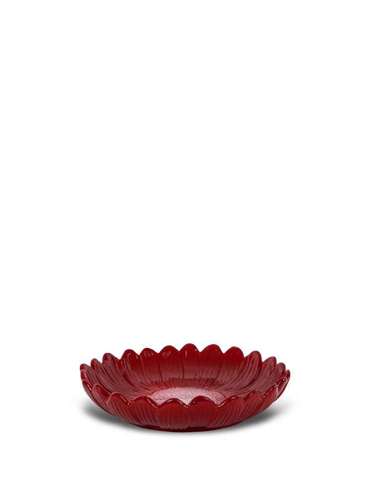 Sagaform AW24 Dagny deep plate red