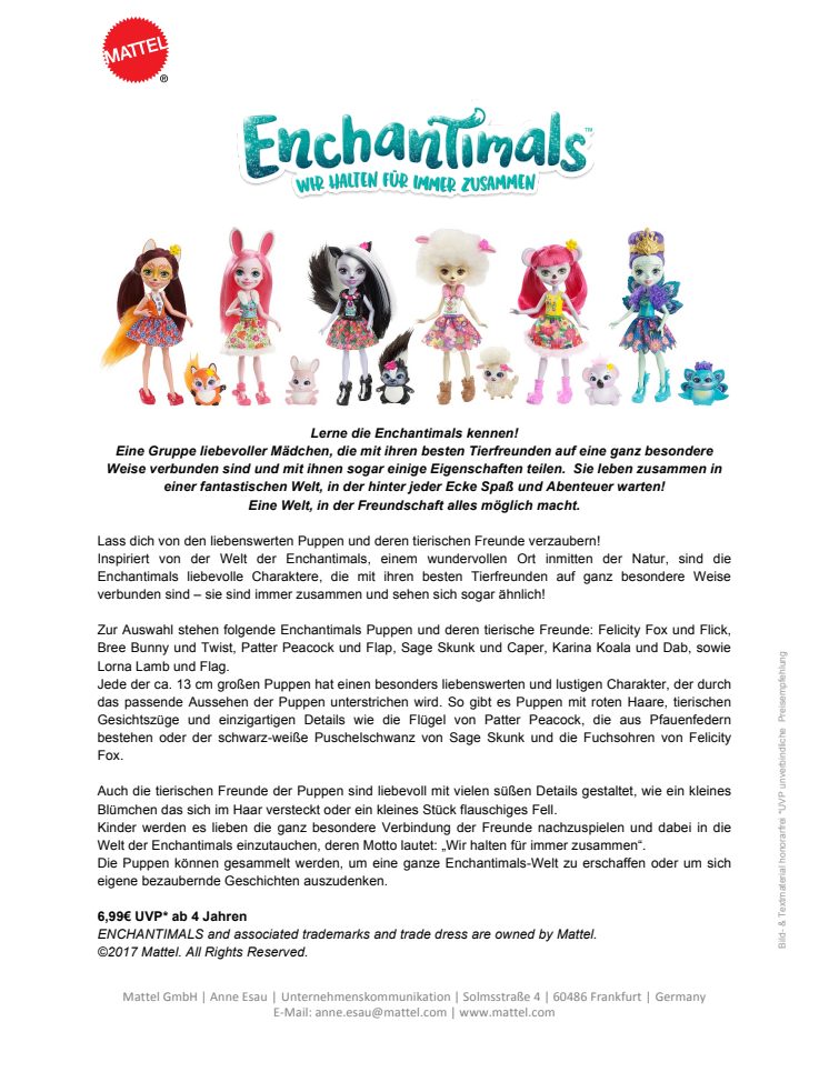 Enchantimals - Wir halten für immer zusammen