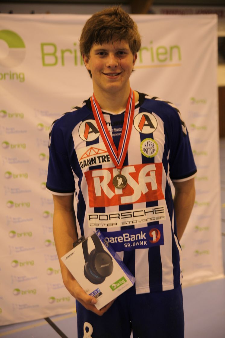 Bestemannspremie Andreas Haugseng