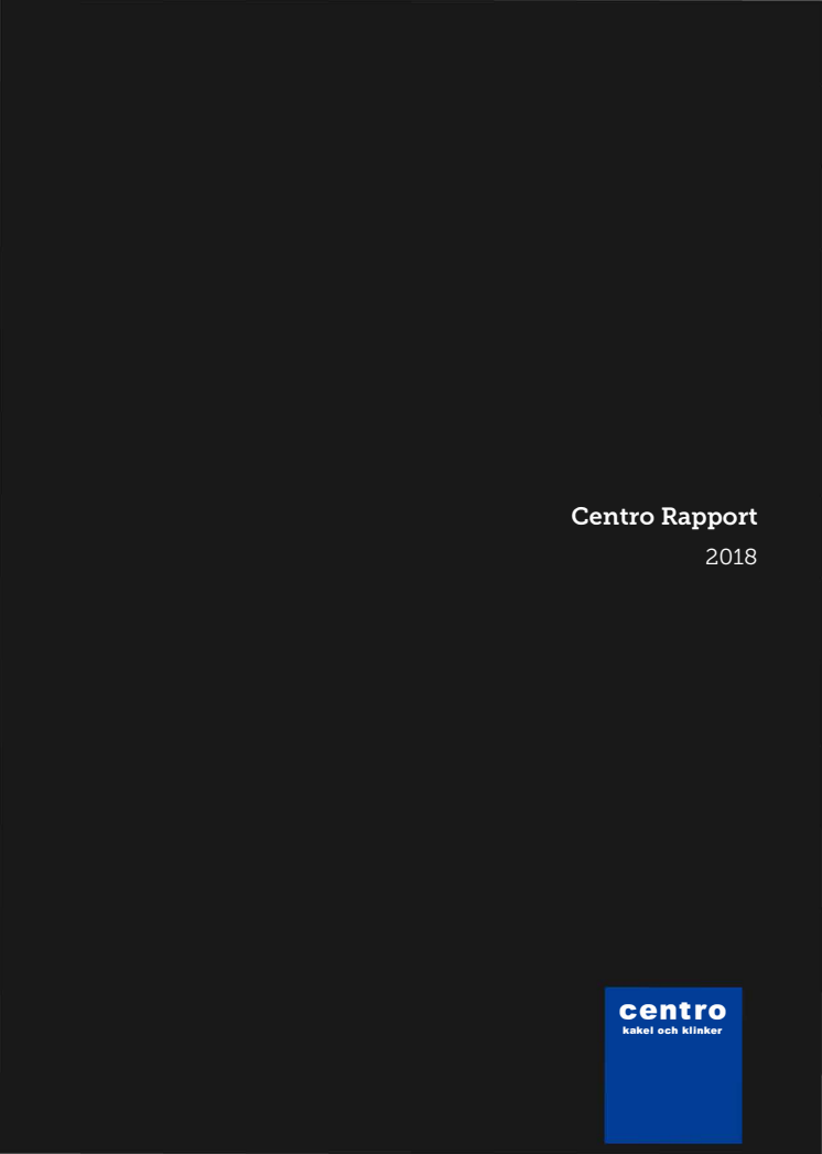 Centro Rapport 2018