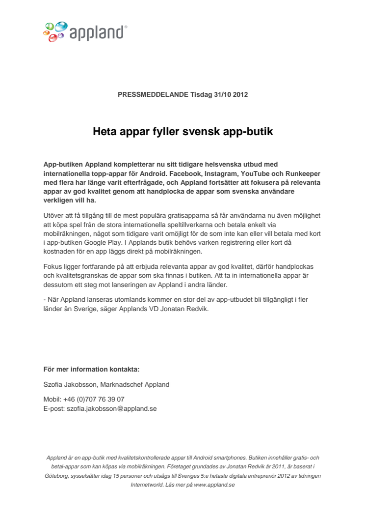 Heta appar fyller svensk app-butik