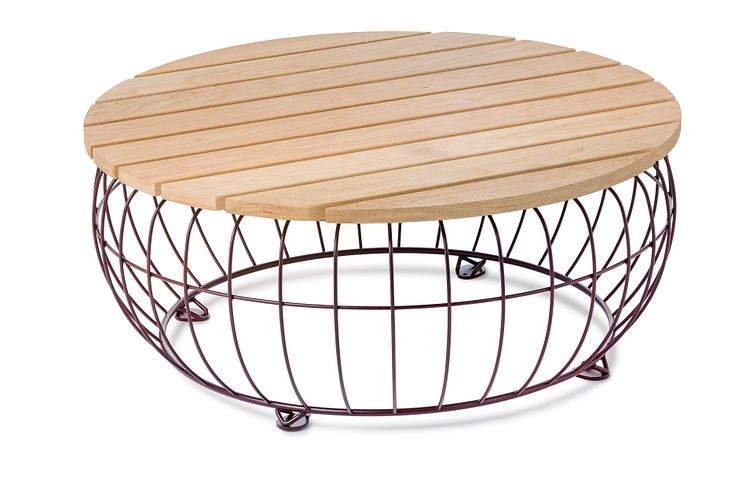 Basket bord/table. Design Ola Gillgren