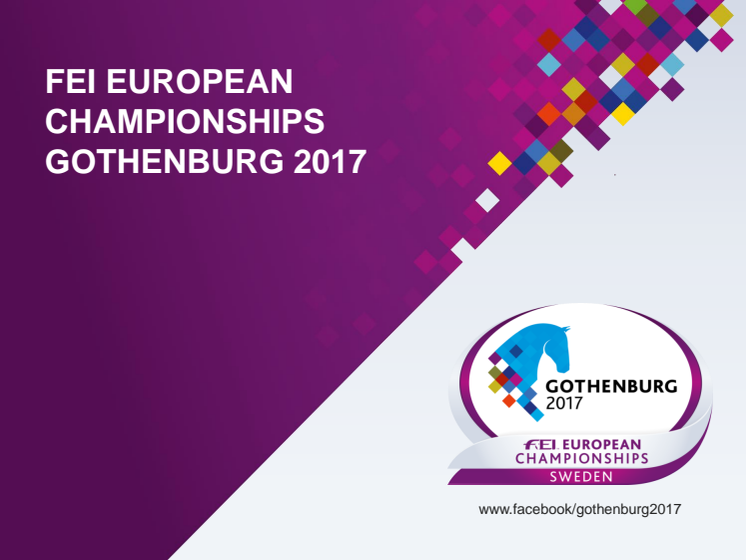 Presentation - FEI European Championships, Gothenburg 2017