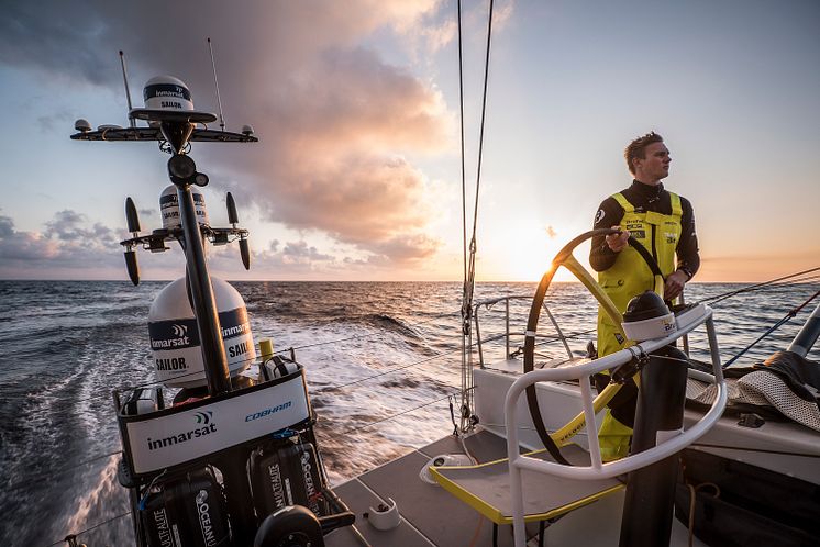 Hi-res image - Inmarsat - Inmarsat’s FleetBroadband powered the digital content delivery from the race yachts throughout the 2017-18 Volvo Ocean Race