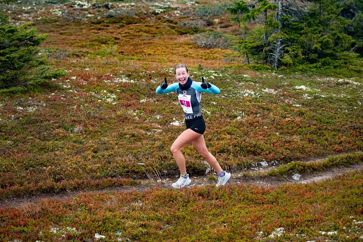 Liv Tone Heramb ble vinner på 13 km terrengløp under Trysilrypa