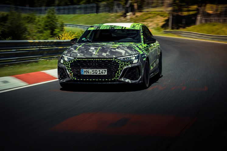 Audi RS 3 sætter ny rekord på Nürburgring Nordsløjfen