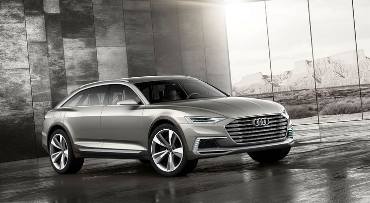 Audi prologue allroad front right side