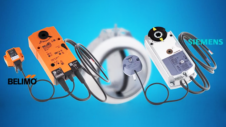 Belimo and Siemens actuators