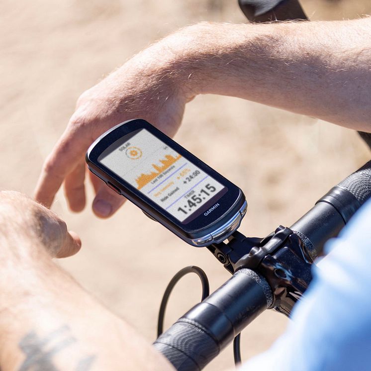 Edge 1040 Solar, ride