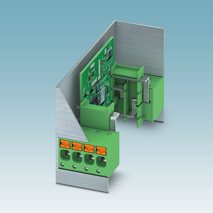 Ortogonal printmodul for monteringsskinneutstyr