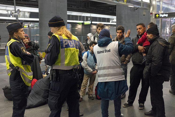 Malmö centralstation 2015. Foto: Peter Segemark, Nordiska museet