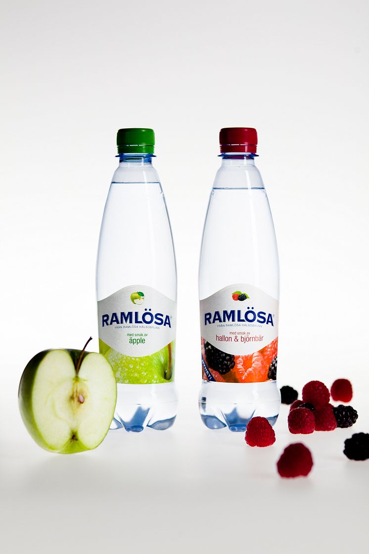 Ramlösa Äpple och Ramlösa Hallon & Björnbär