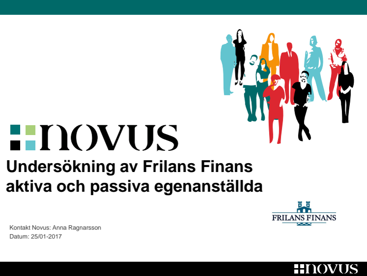 Novus rapport Kundundersökning egenanställning