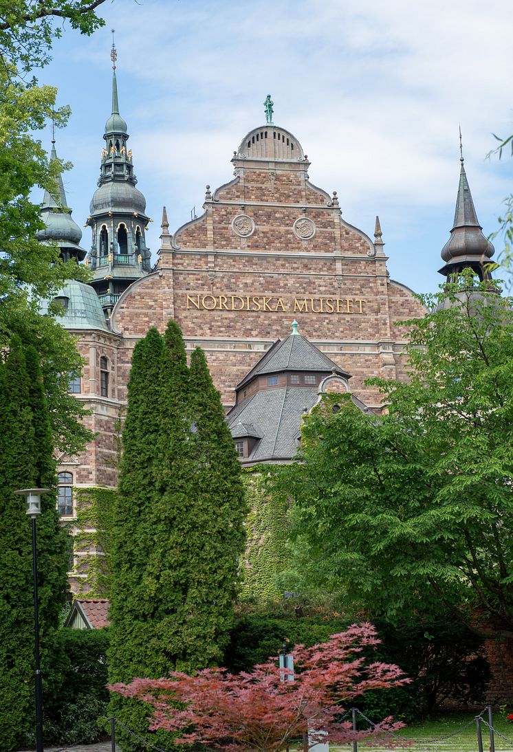 Nordiska museet i sommartid, foto: Karolina Kristensson, Nordiska museet