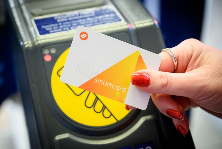 The key smartcard - now available available for free at all ticket offices 2