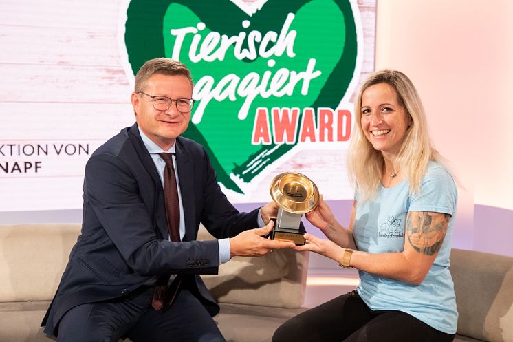 Fressnapf TEA 2021 Tierschutzengagement des Jahres Samtpfotenstube