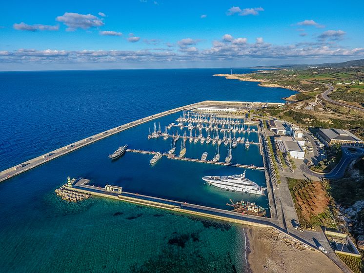 Hi-res image - Karpaz Gate Marina - Karpaz Gate Marina in North Cyprus was voted Runner-Up in the International Marina category of TYHA Towergate's Marina of the Year