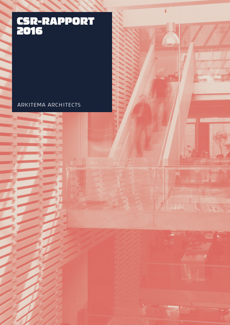 Arkitema Architects - CSR-rapport 2016 