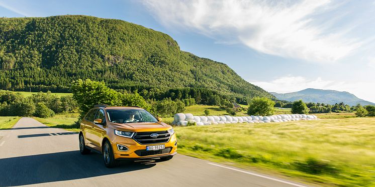 Ford-lansering av nye Edge og Ranger i Molde