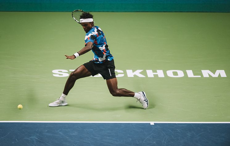 Elias Ymer at the BNP Paribas Nordic Open 2023