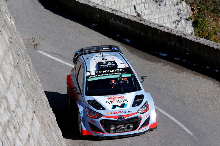 Thierry Neuville i Rally Monte-Carlo 2015