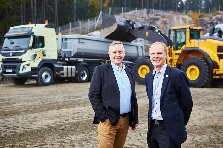 Swecon och Volvo Truck Center satsar i Förbifart Stockholm - Christer Söderberg och Hans Börjesson