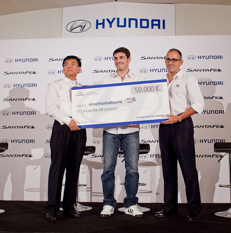 Hyundai donerar 250 000 Euro till stöd för ungdomar