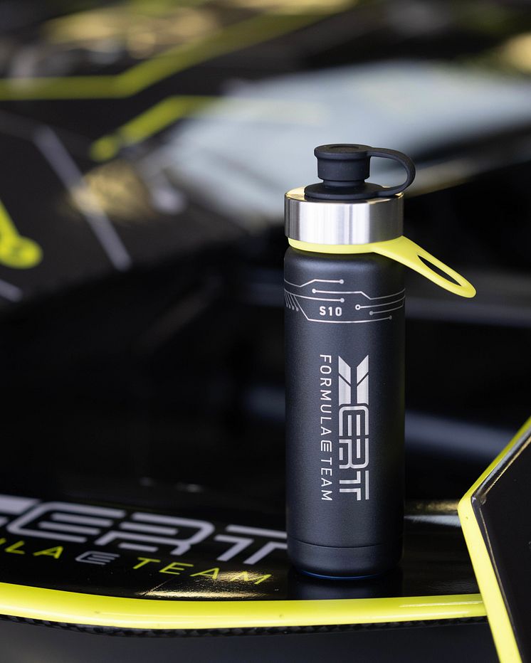 Bluewater bottles for ERT Formula E team